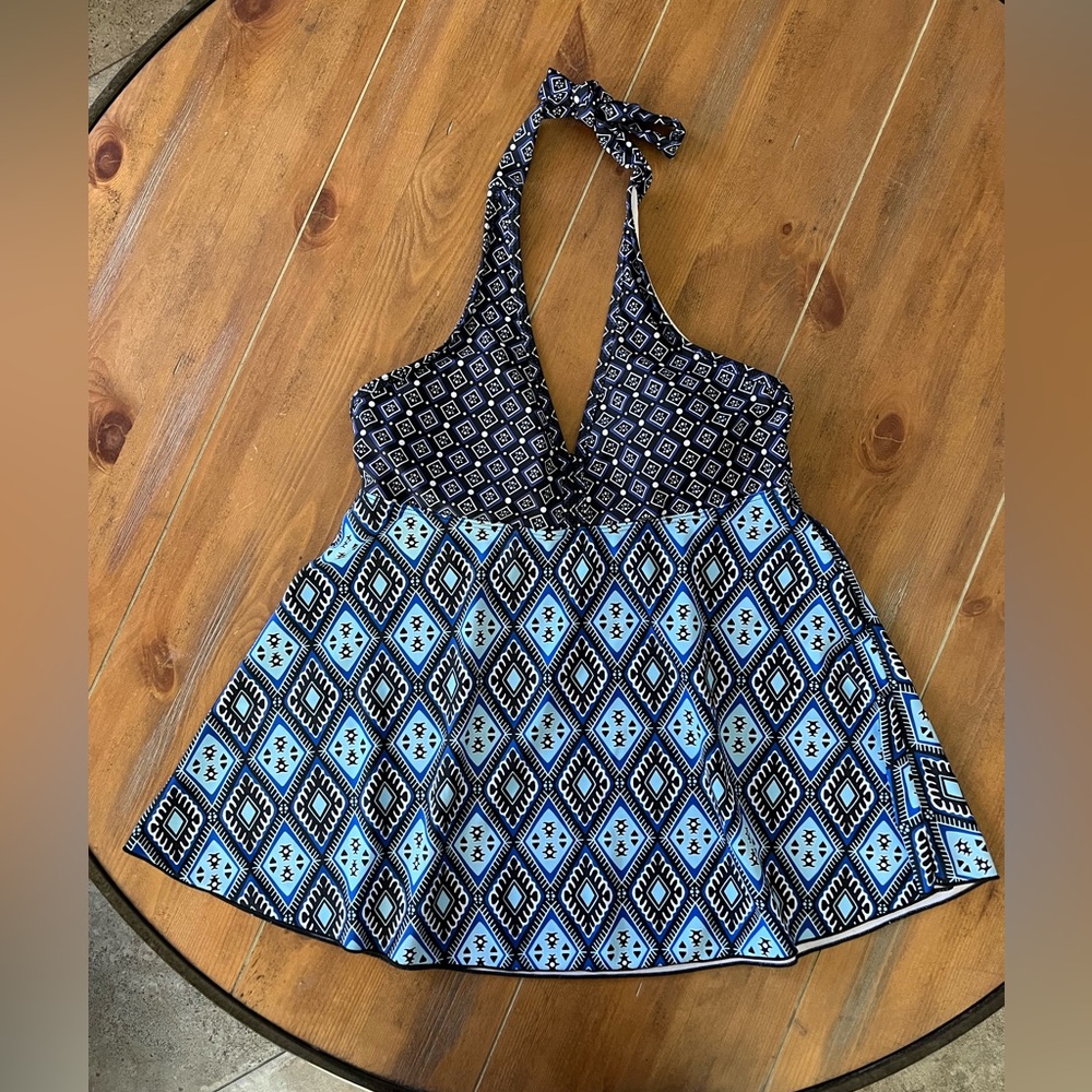 Ladies Halter Swim Top, M